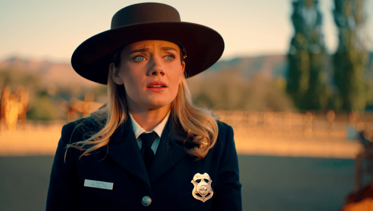 Arielle Kebbel reveals Marshals kiss shocked the cast, teases Yellowstone crossovers