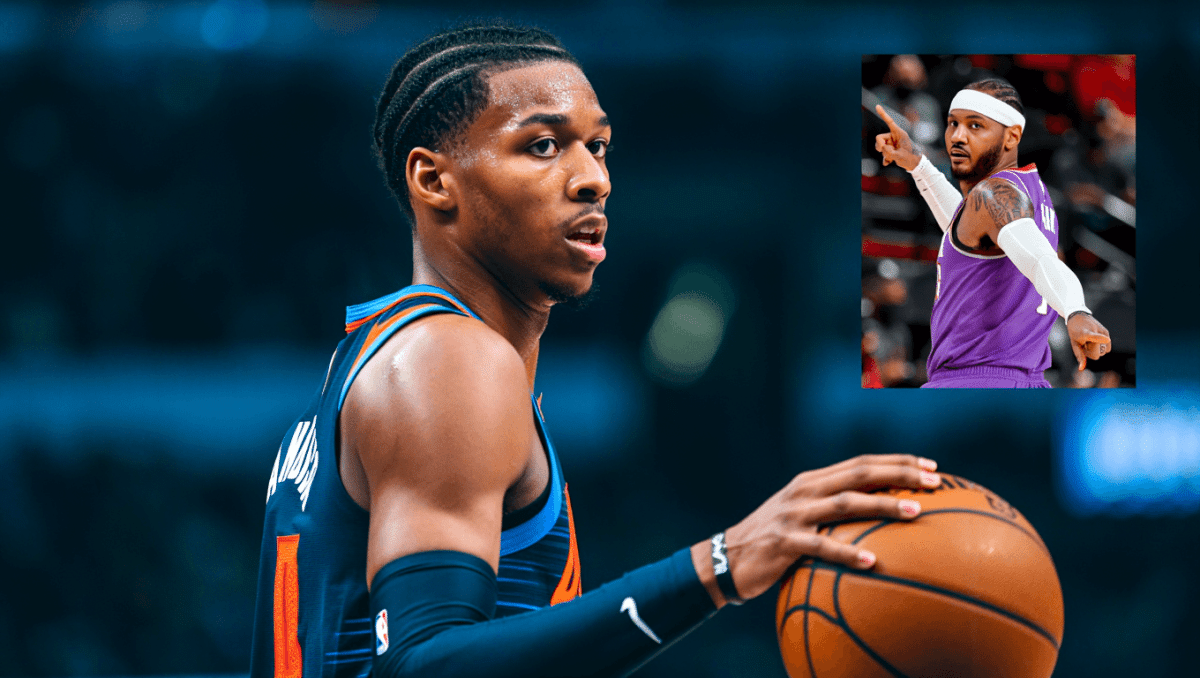 Carmelo Anthony backs SGA for MVP, here's his reasoning