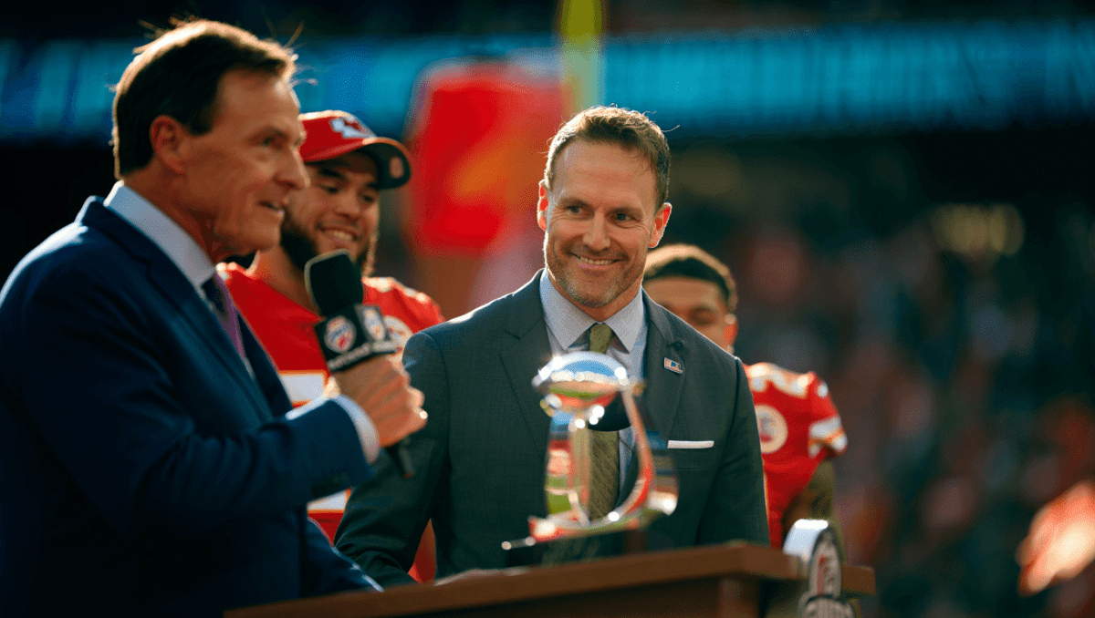 Jim Nantz just revealed the real story behind Travis Kelce's iconic moment