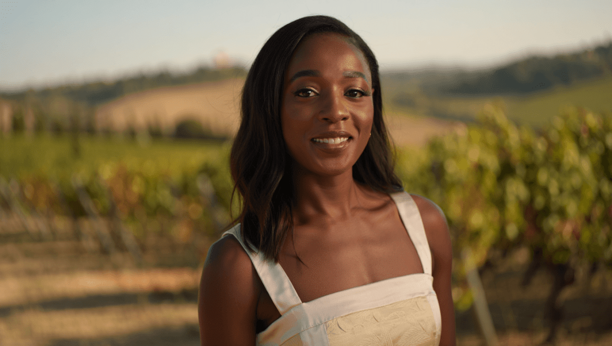 Regé-Jean Page and Halle Bailey steal hearts in You, Me & Tuscany, now in theaters