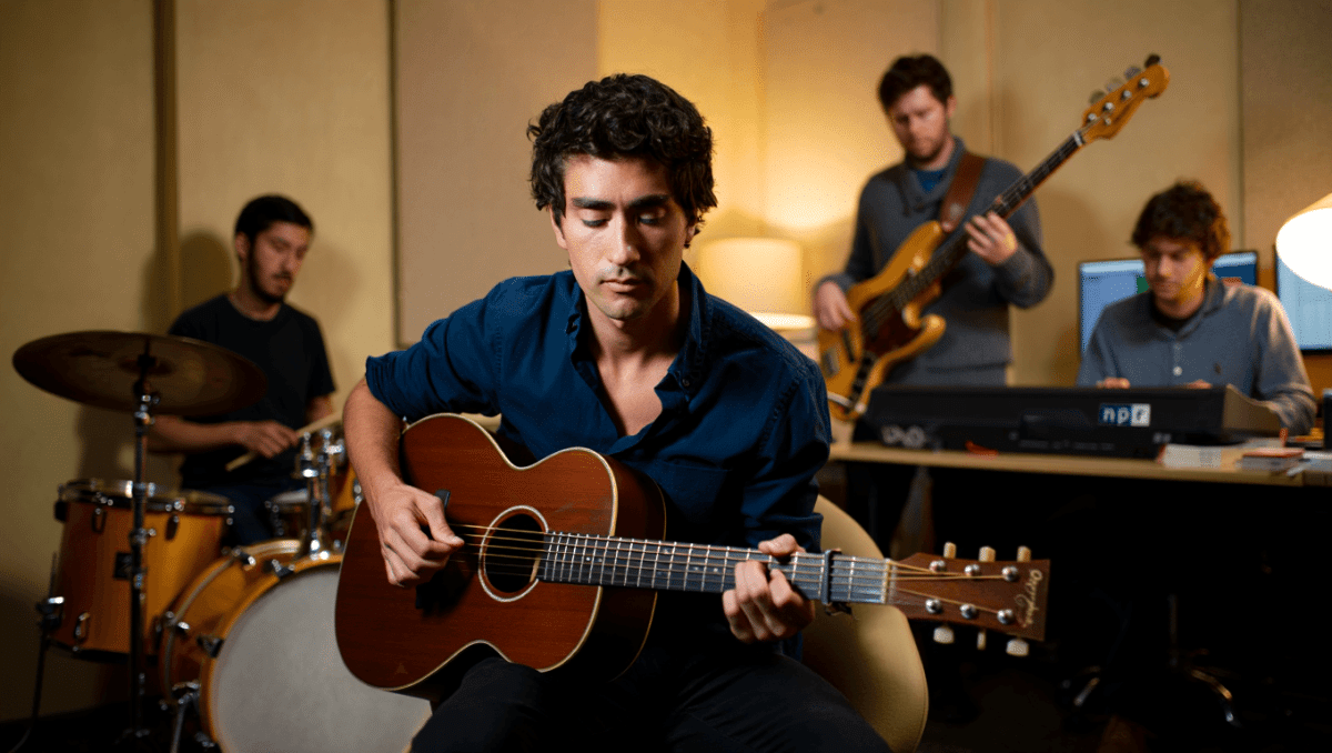 Noah Kahan performs Tiny Desk Concert, debuts new Great Divide songs