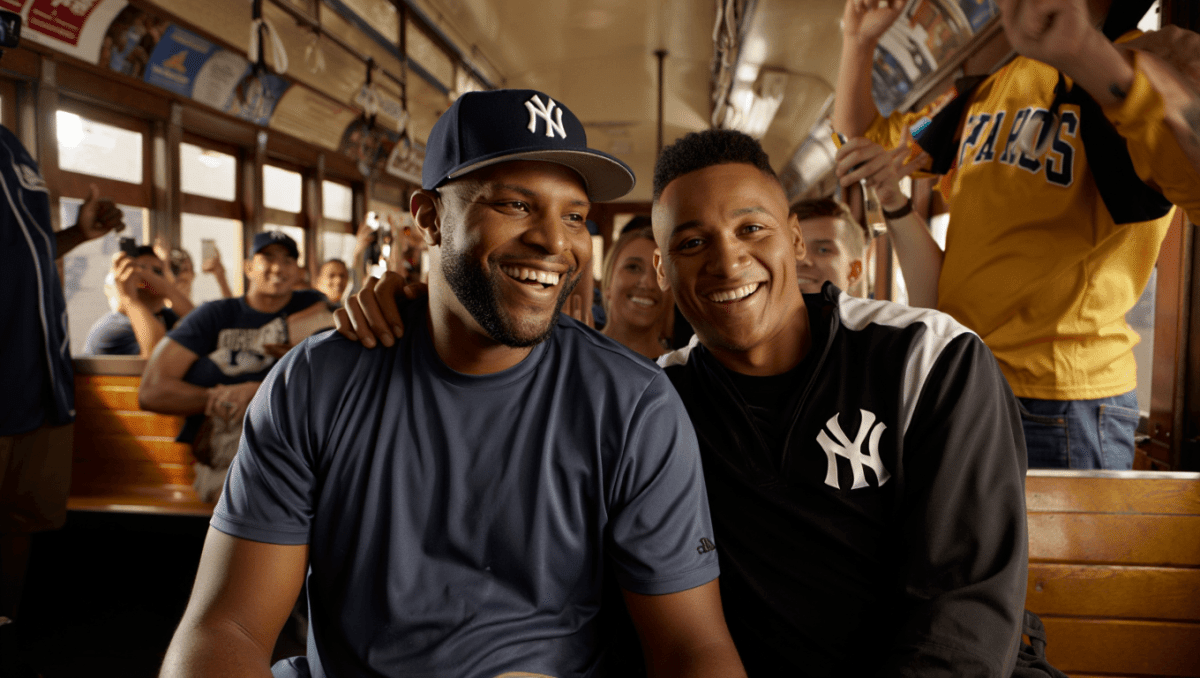 CC Sabathia rides NYC subway for first time, attends Yankees home opener