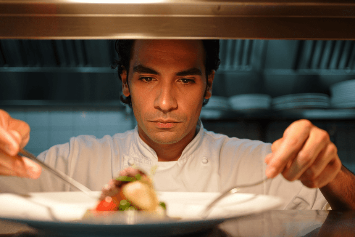 Sieger eliminated from Top Chef tonight in Asheville after texture issues with pâté dish