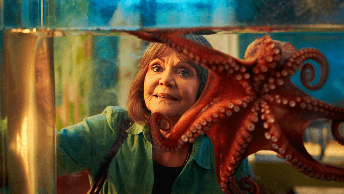 Sally Field stars in Netflix's 'Remarkably Bright Creatures' with an octopus co-star