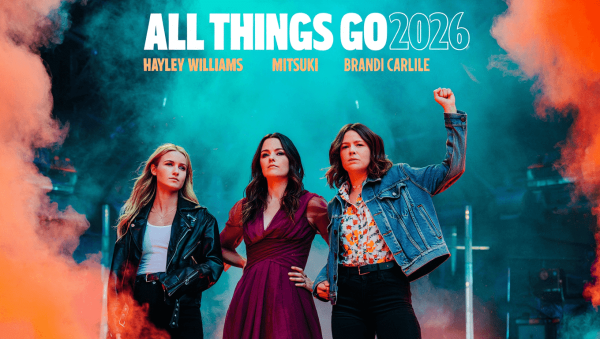 All Things Go announces 2026 festival with Hayley Williams, Mitski, Brandi Carlile headlining DC and NYC dates Sept 25-27