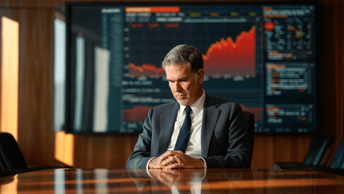 NFLX stock slides to $87 as Reed Hastings sells $38M in shares