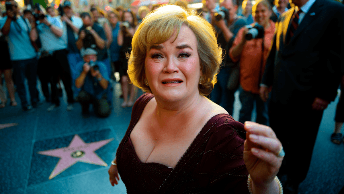 Susan Boyle receives star on Hollywood Walk of Fame, emotional moment celebrates 65-year-old singer's journey