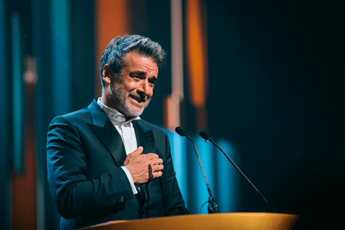 John Travolta receives honorary Palme d'Or at Cannes, directs debut film