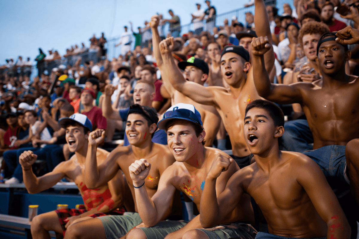 Tarps off movement sweeps MLB as shirtless fans create electric atmosphere