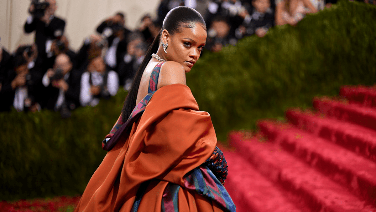 Rihanna attends Met Gala 2026 in New York with 'Fashion Is Art' dress code