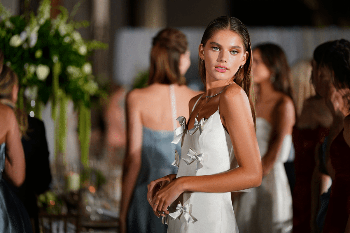 Gracie Hunt celebrates with 14 bridesmaids in Dallas ahead of Derek Green wedding