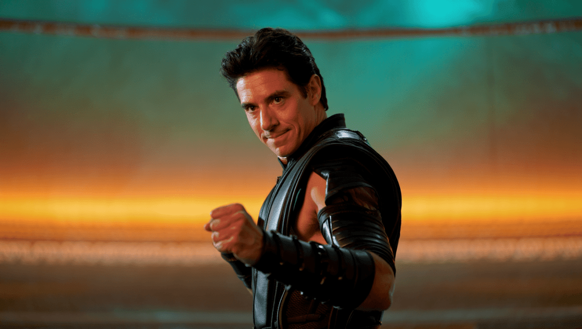 Karl Urban stars in Mortal Kombat II as Johnny Cage, latest blockbuster released today