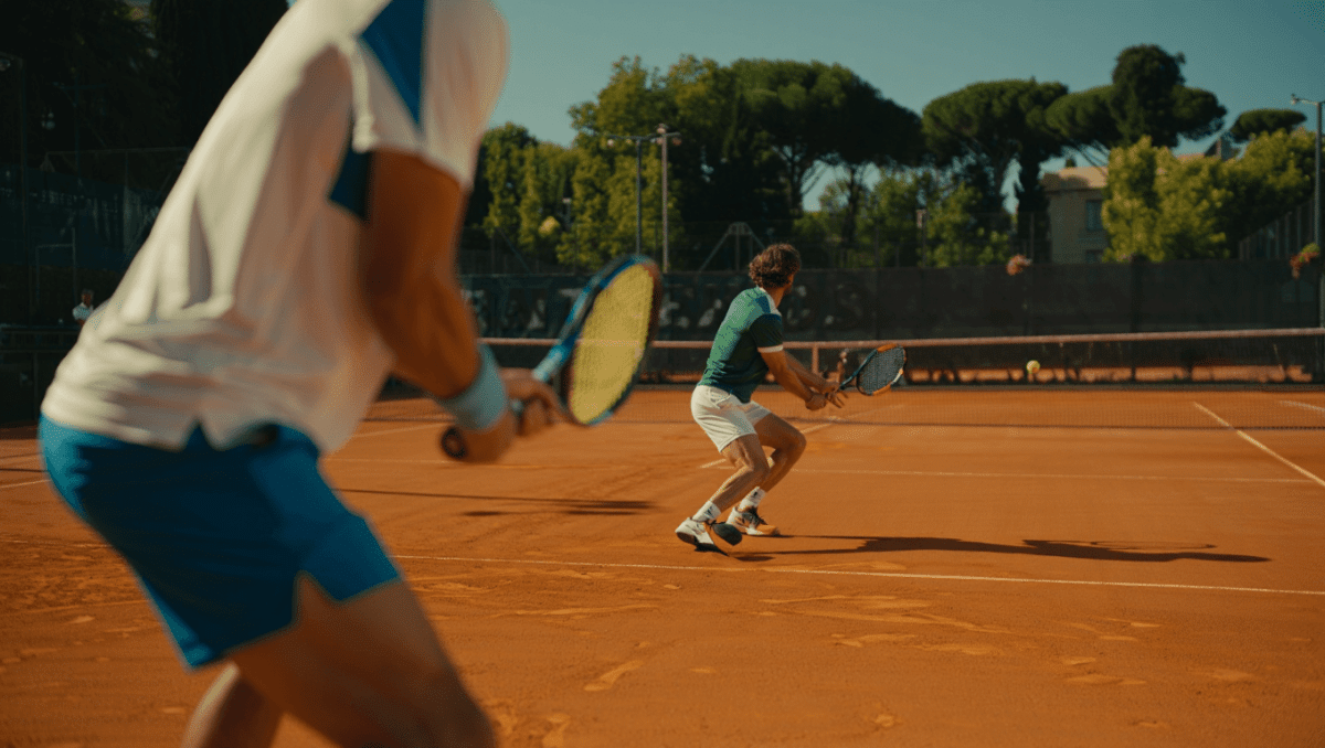 Francisco Cerundolo battles Lorenzo Musetti in Rome, advances to quarterfinals