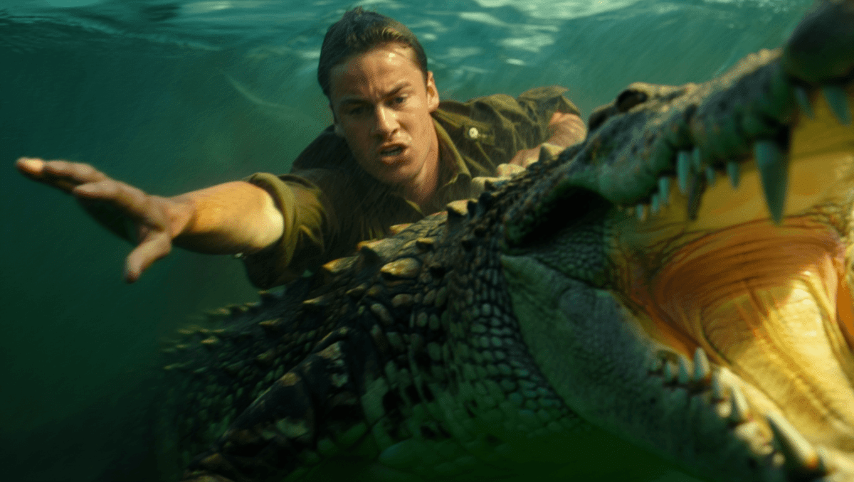 Robert Irwin reveals surviving death roll by 14-foot crocodile named Jimmy Fallon