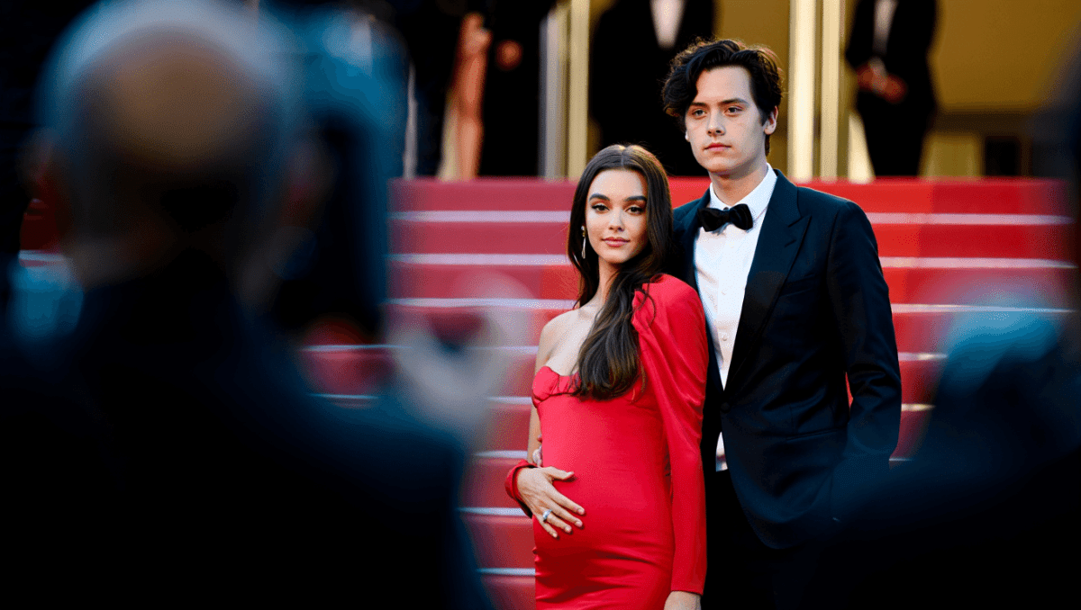 Barbara Palvin expecting first baby with Dylan Sprouse, debuts bump at Cannes