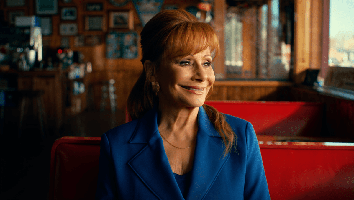 Reba McEntire displays iconic Voice Coach Chair at her restaurant in Atoka, Oklahoma