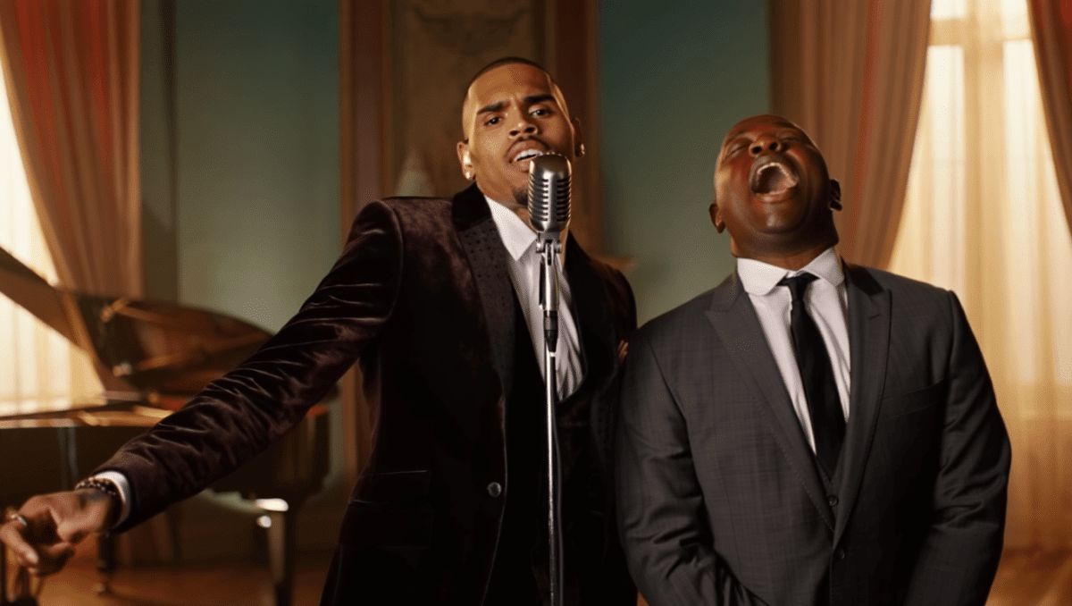 Leon Thomas features on Chris Brown's 'Fallin,' taken from new album BROWN
