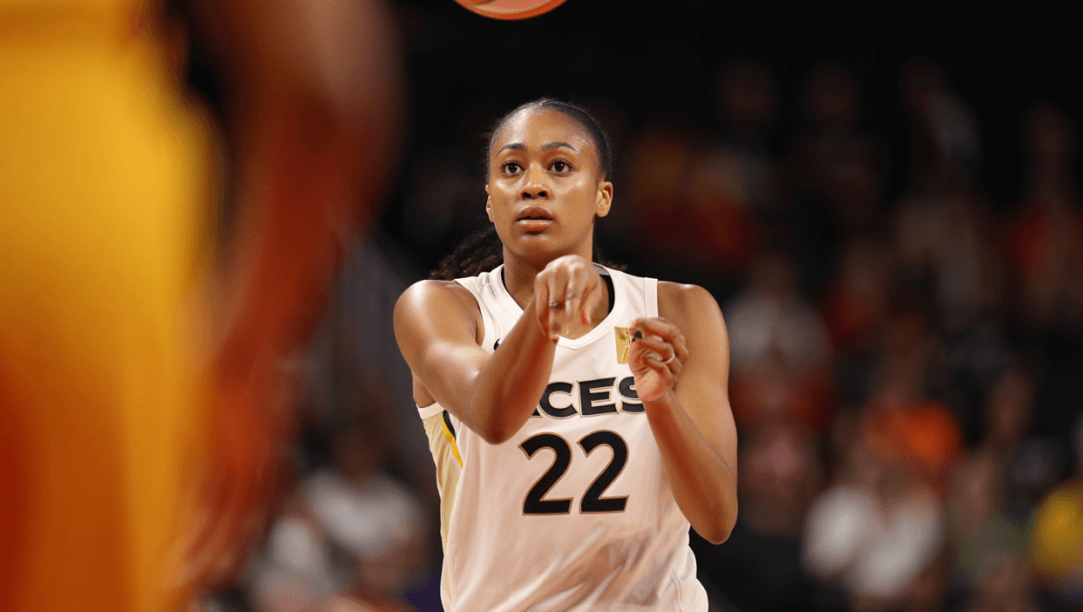 A'ja Wilson scores 45 points as Aces beat Sun 101-94 in Connecticut