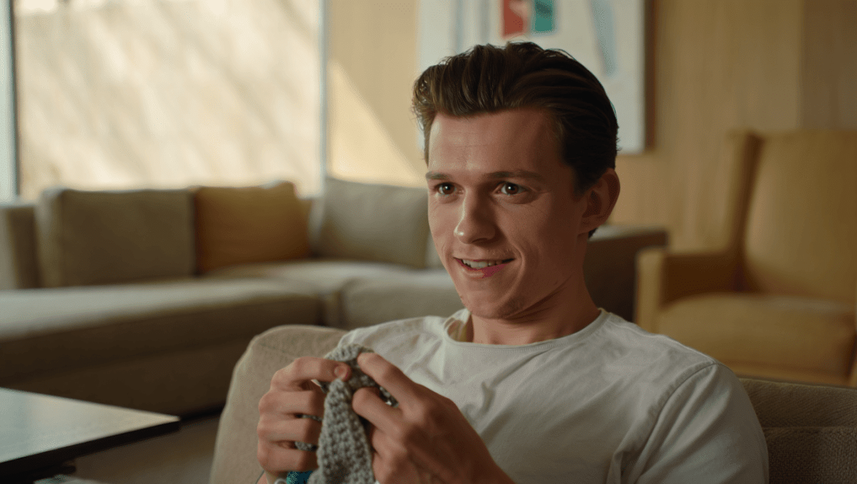 Tom Holland reveals he and Zendaya crochet together at home to unwind
