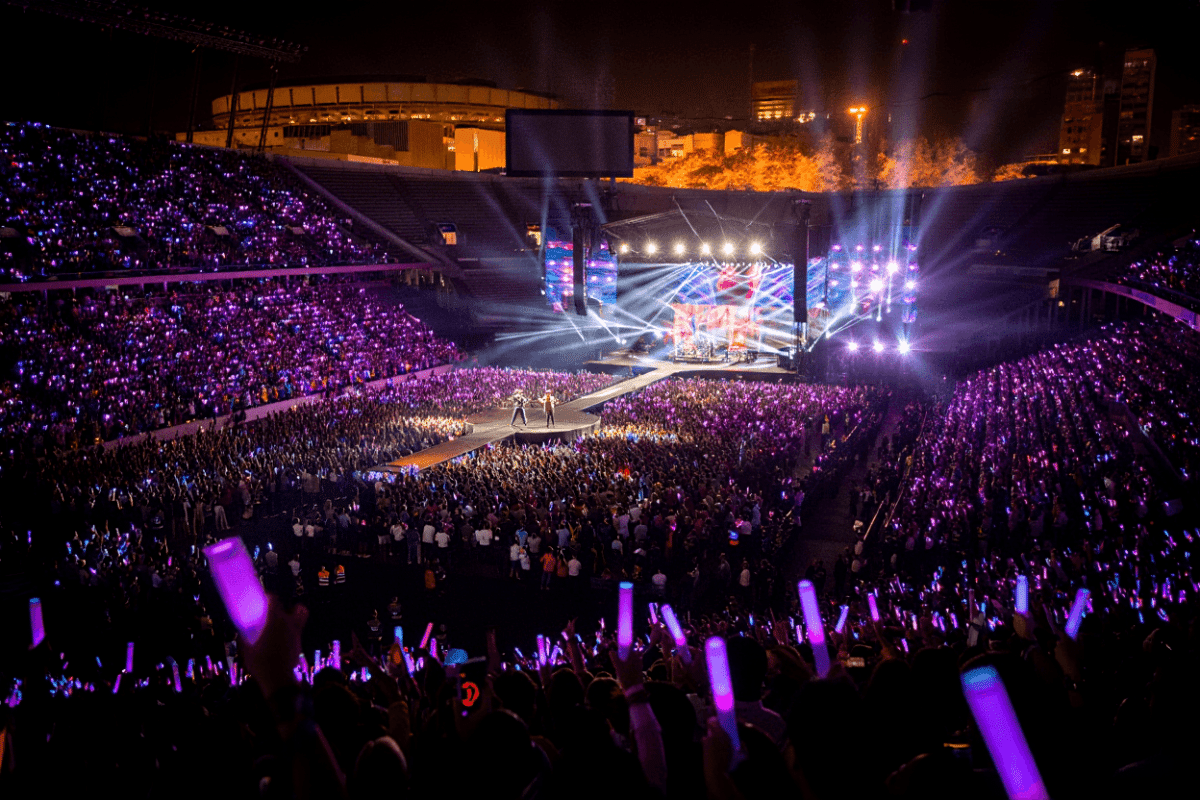 BTS members launch world tour for ARIRANG album, recently performed in Mexico City
