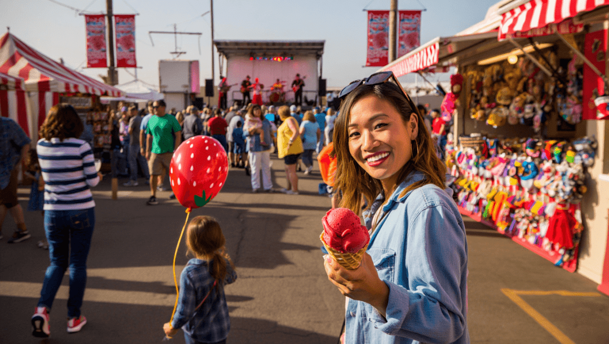 Strawberry festival Ventura celebrates 40th year today with 40+ food vendors at beachside fairgrounds