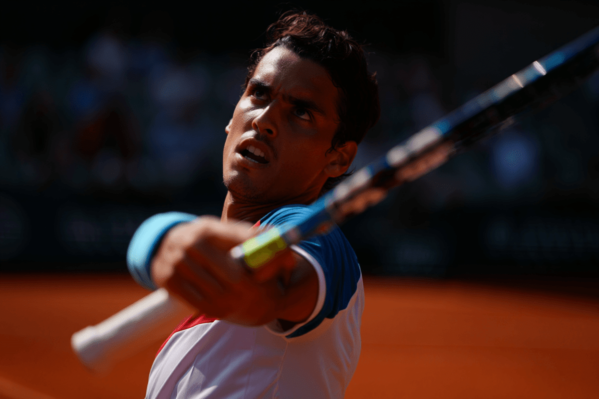 Jannik Sinner faces Cerundolo today at Roland-Garros seeking career Grand Slam