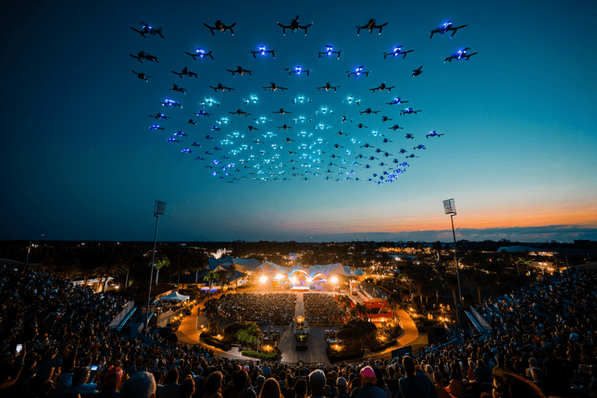 SeaWorld Orlando launches Electric Ocean nighttime shows June 12 with drone spectacle