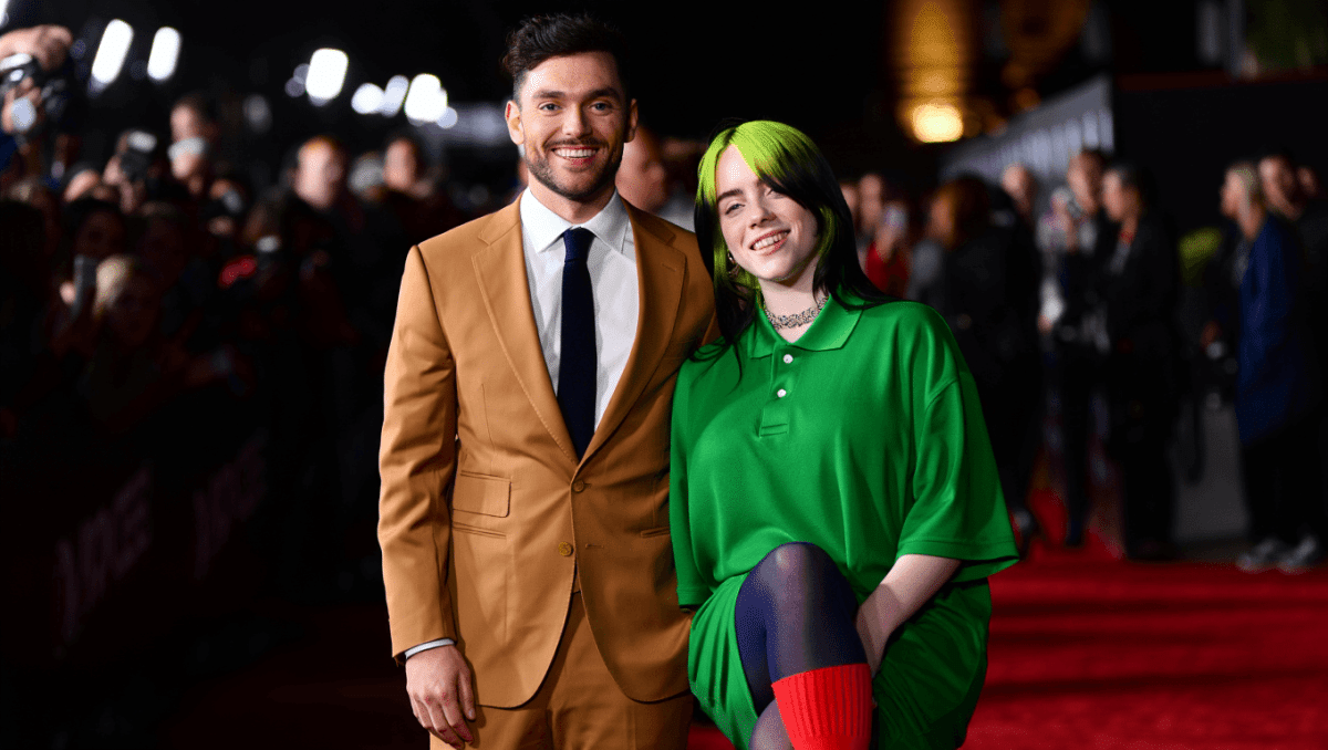 Nat Wolff makes red carpet debut with Billie Eilish at concert movie premiere