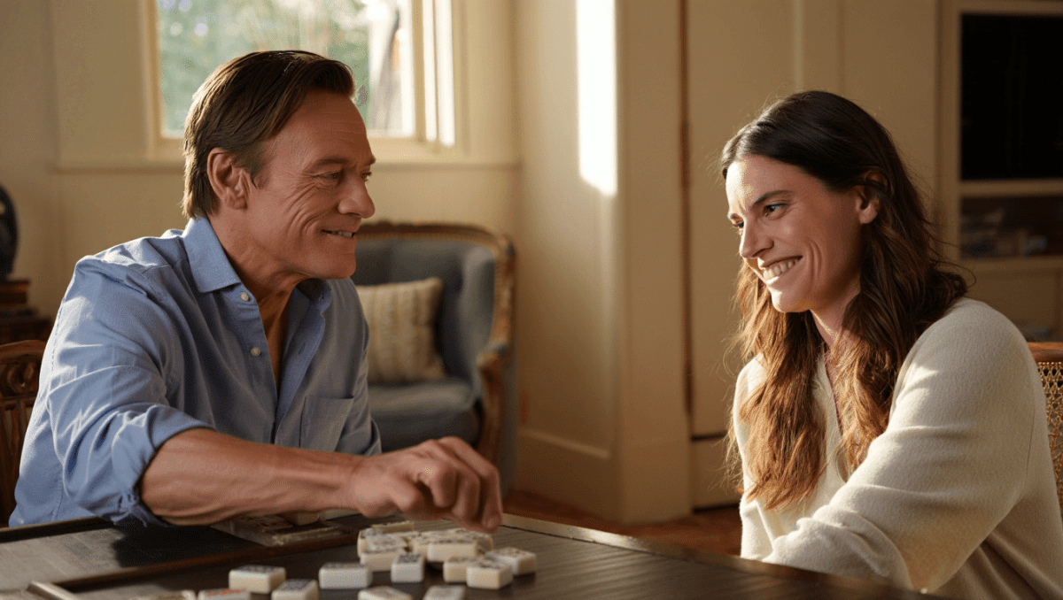 Paul Campbell stars in 'All's Fair in Love and Mahjong,' premiering tonight on Hallmark Channel