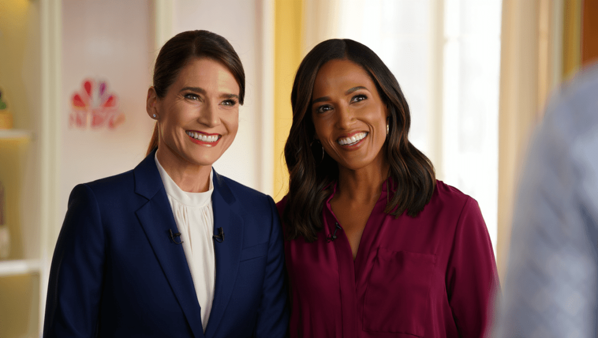 Today show airs with Jenna Bush Hager and Sheinelle Jones hosting