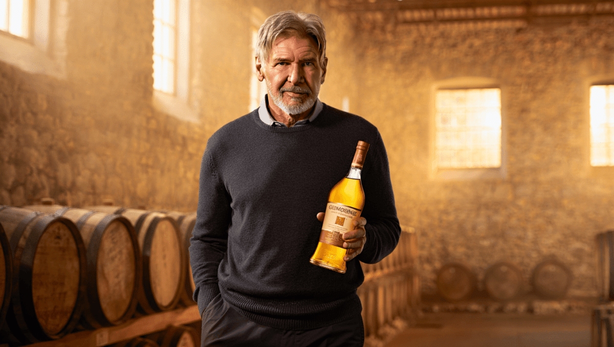 Harrison Ford announces custom Glenmorangie single malt whisky blend