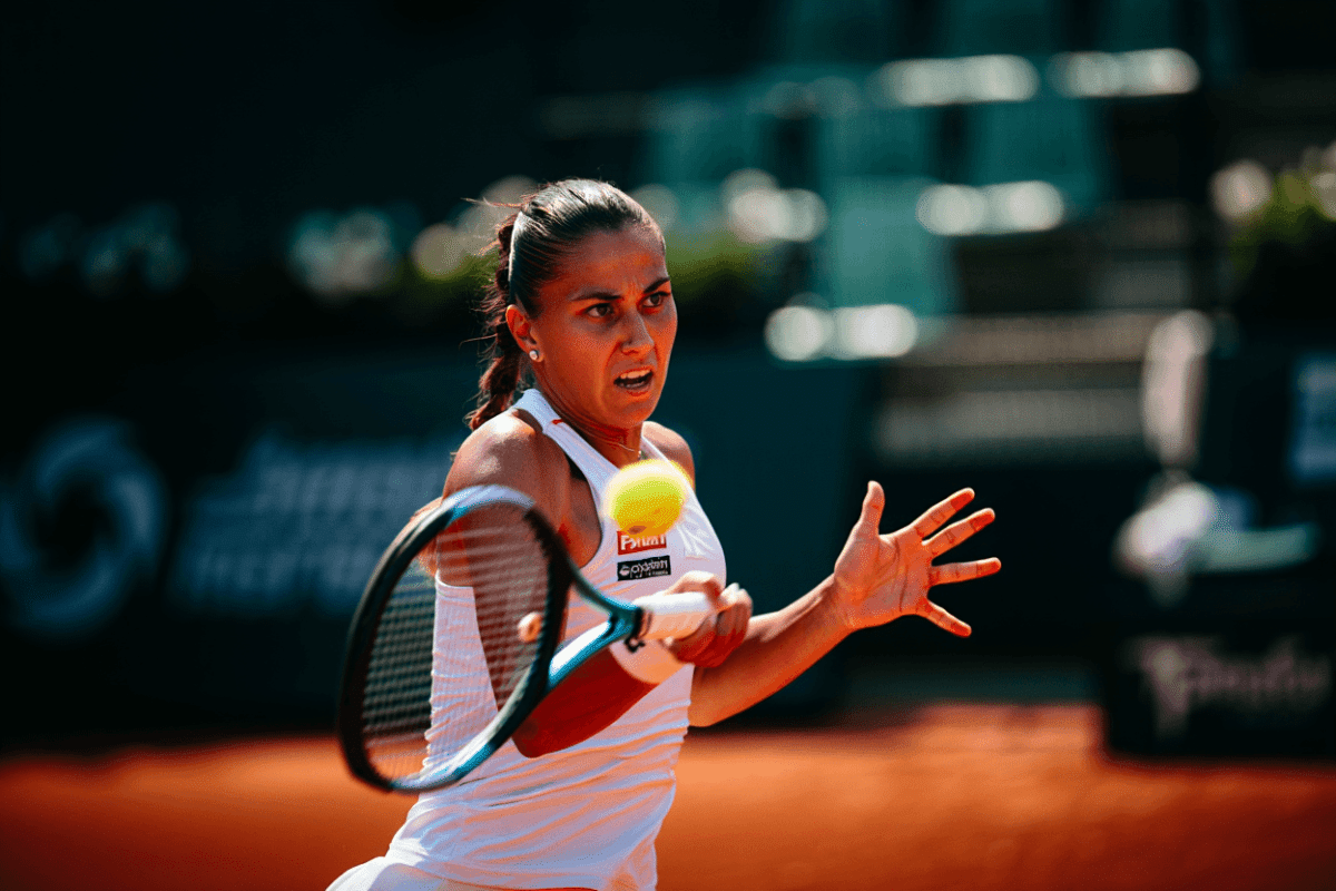 Jasmine Paolini faces Solana Sierra at Roland Garros in Paris today