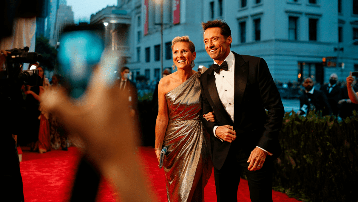Hugh Jackman and Sutton Foster make Met Gala debut in NYC