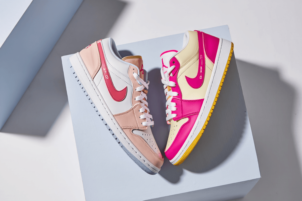 Travis Scott Air Jordan 1 Low Pink Pack drops in 2 colorways for $155