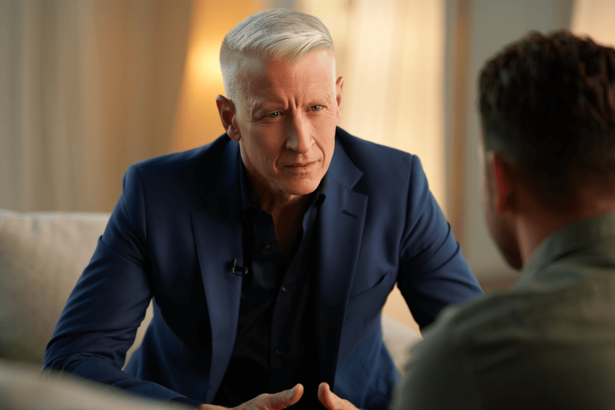Anderson Cooper broadcasts new episode of All There Is Live, explores grief on CNN streaming show