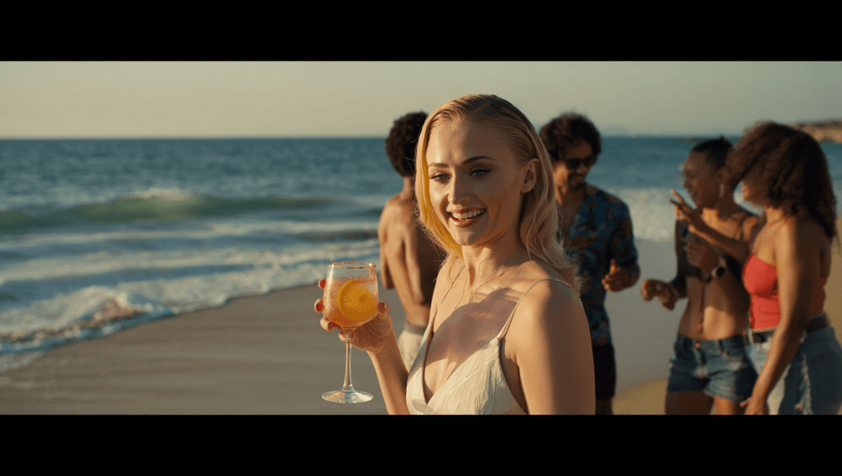 Sophie Turner stars in St-Germain's new French Riviera campaign