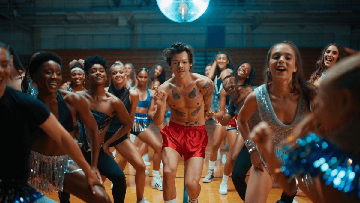 Dance No More music video released by Harry Styles from 'Kiss All the Time. Disco, Occasionally'
