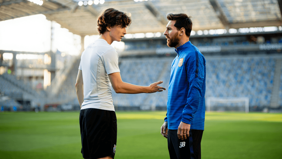 Timothée Chalamet stars in Adidas World Cup ad with Messi, Bad Bunny, Bellingham
