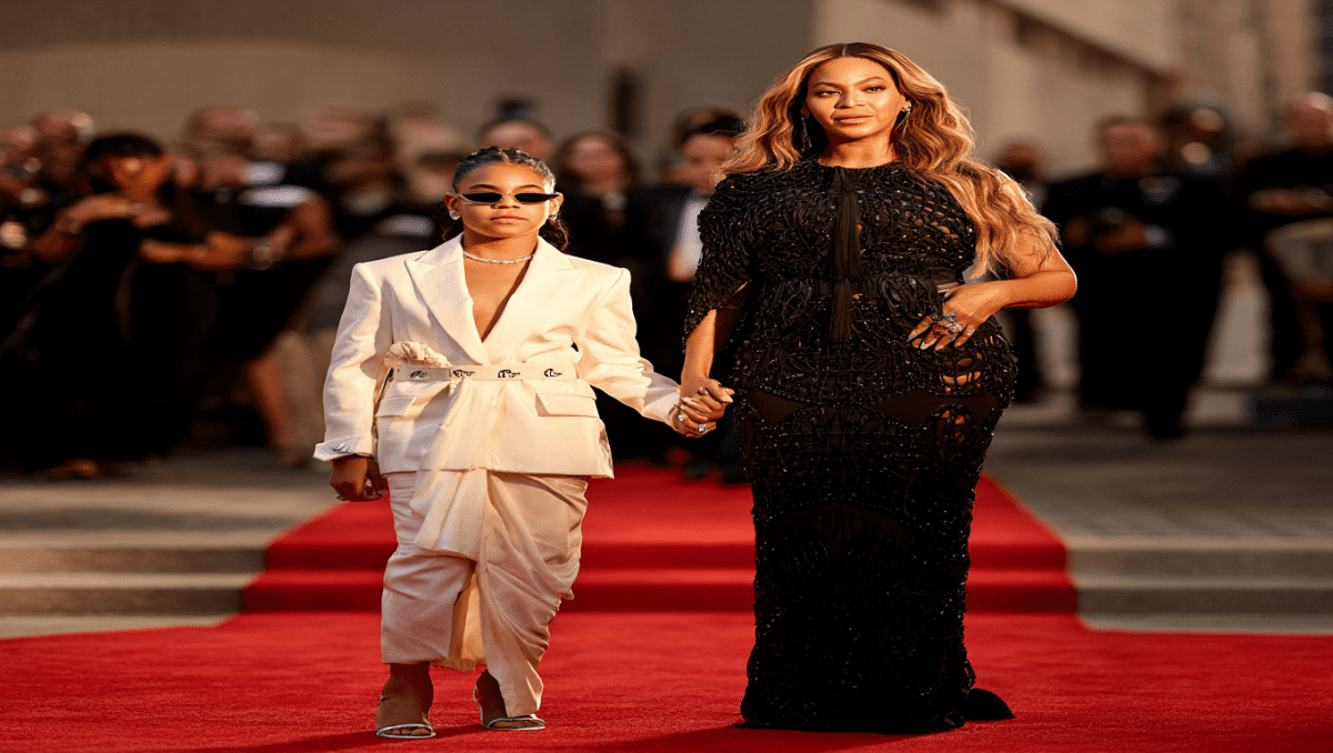 Blue Ivy makes Met Gala debut in New York, wears cream gown alongside Beyoncé