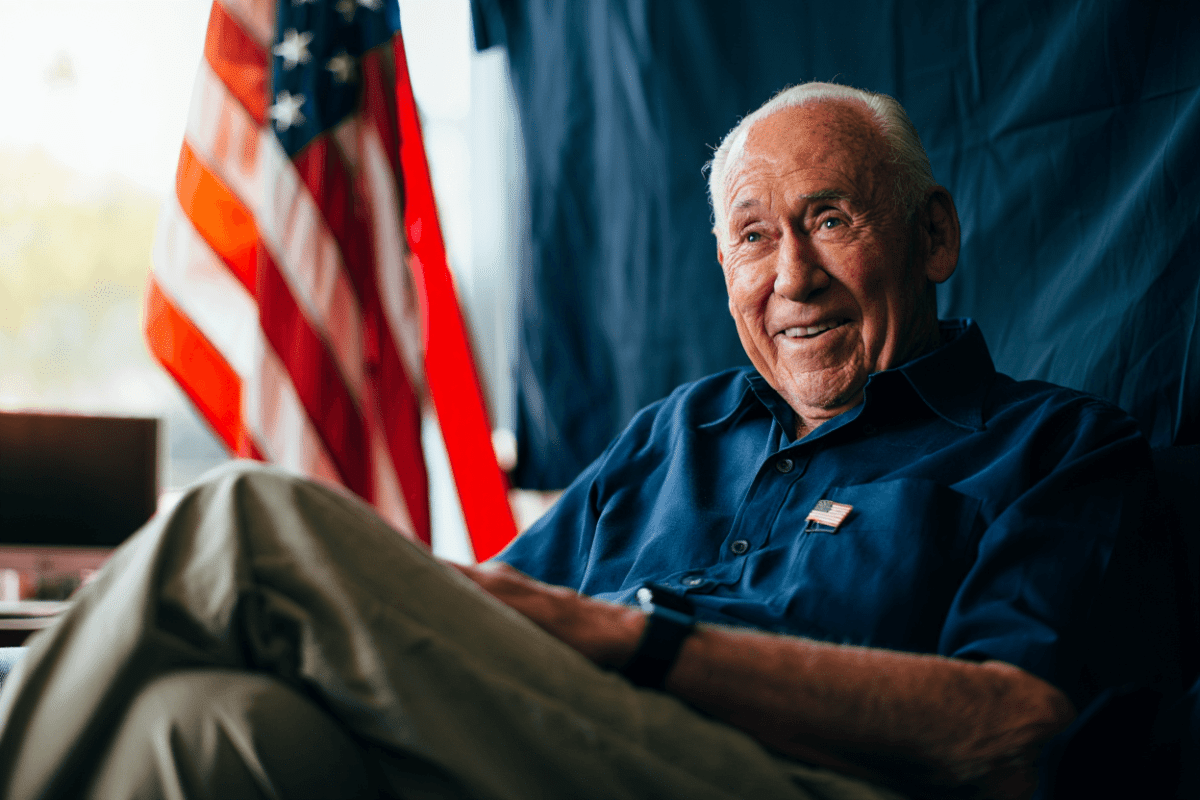 Patriotic Kenny, beloved Navy vet and 3M-follower TikTok star, dies at 84 from lung cancer