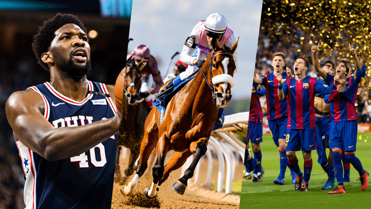 BBC Sport covers 76ers' historic comeback, Derby winner DeVaux, and La Liga title race