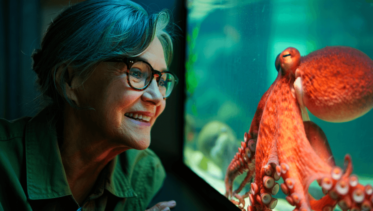 Sally Field stars in Remarkably Bright Creatures, now streaming on Netflix
