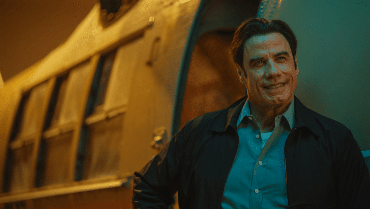 John Travolta's directorial debut launches on Apple TV May 29, based on his novel