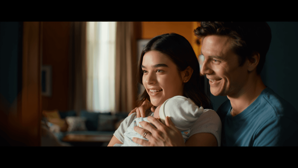 Josh Allen and Hailee Steinfeld share first photos of baby daughter on Mother's Day