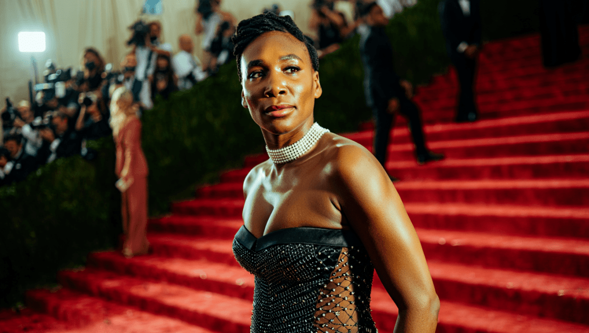Venus Williams co-chairs 2026 Met Gala in New York wearing Swarovski crystal gown