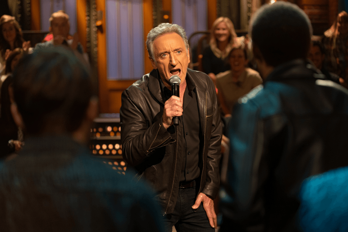 Bruce Springsteen performs on The Late Show during Colbert's finale week in New York