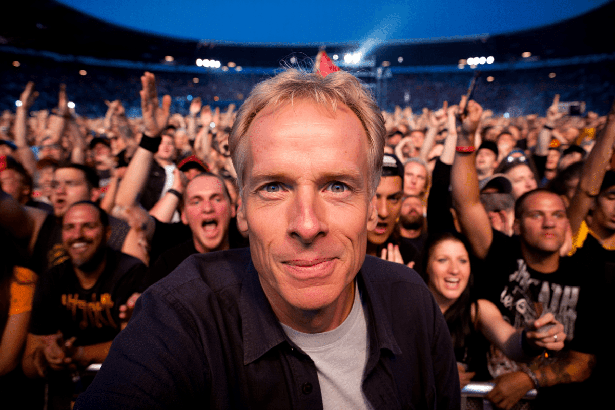 Daniel Craig spotted in Athens attending Metallica concert on May 9