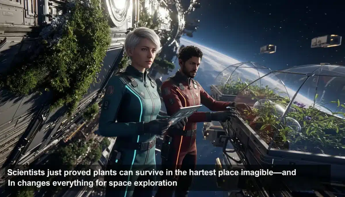 Scientists just proved plants can survive in the harshest place imaginable—and it changes everything for space exploration