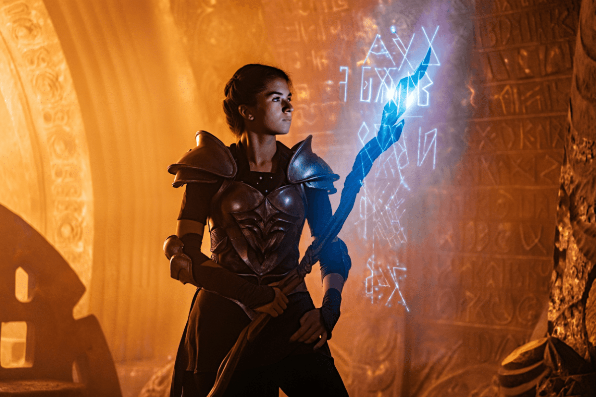Camila Mendes stars as Teela in 'Masters of the Universe,' arriving June 5
