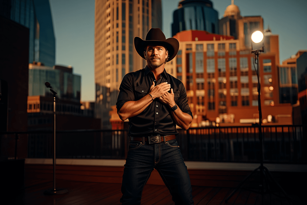 Tucker Wetmore accepts Rising Star Award at Billboard Country Power Players 2026